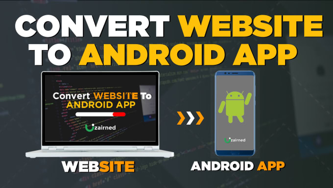 Gig Preview - Convert website to android app , webview app using webview