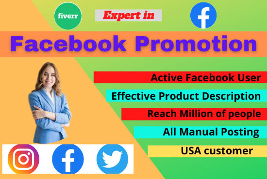 Bestseller - be expert facebook marketing to bring USA customer