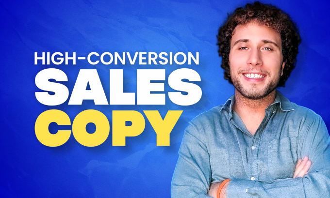 Gig Preview - Write persuasive copywriting for landing page, funnel, sales page