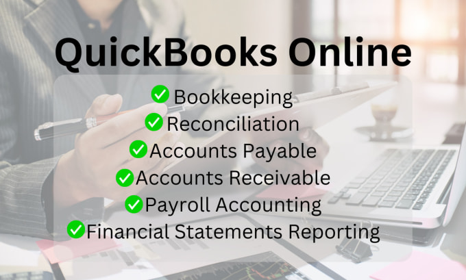 Gig Preview - Do quickbooks online bookkeeping and accounts reconciliation