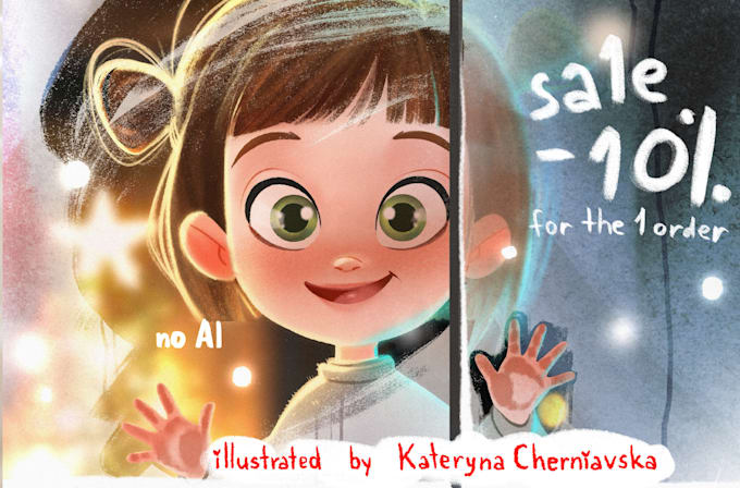 Bestseller - draw unique childrens book illustration and covers for you