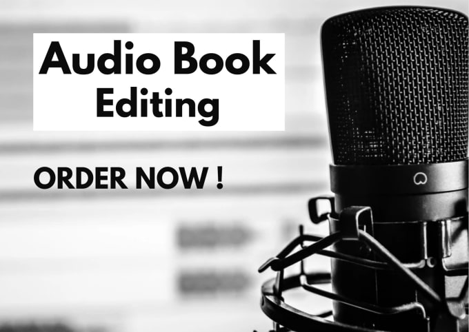 Gig Preview - Edit, mix and master your audiobook to acx standards