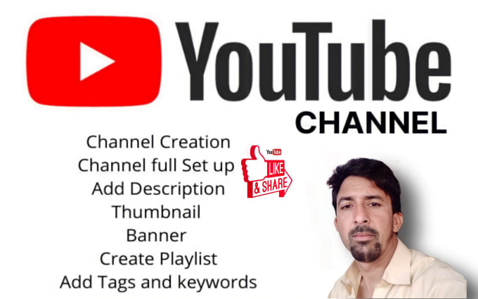 Gig Preview - Custom youtube channel setup professional design