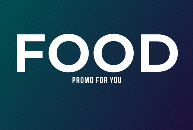 Gig Preview - Make food promo video or food promo ads