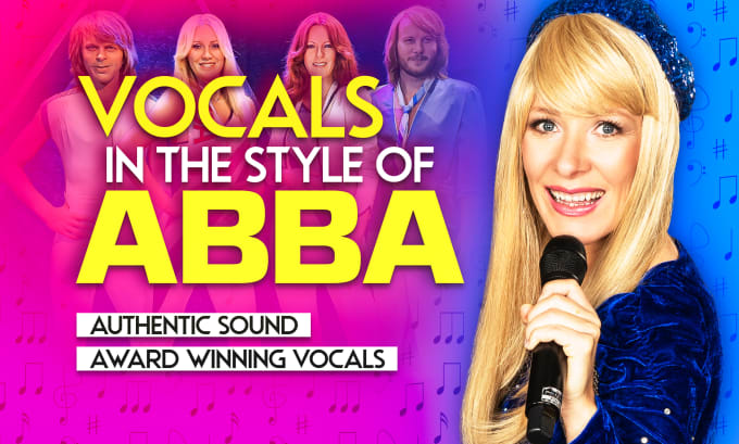 Gig Preview - Sing vocals in the style of abba