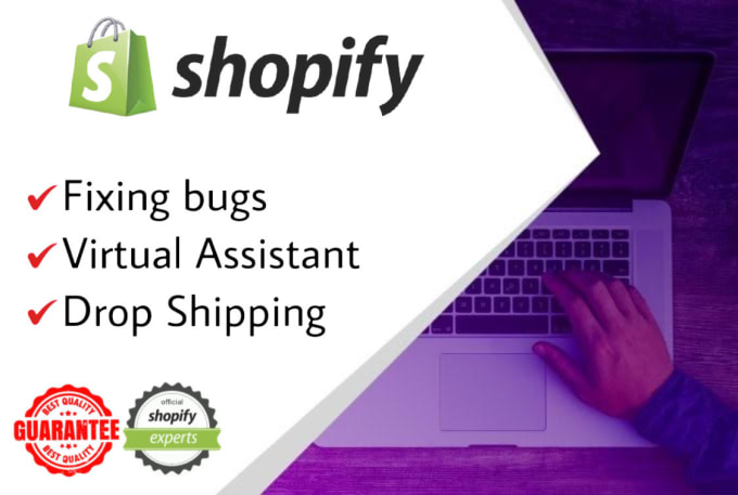 Gig Preview - Be your shopify virtual assistant and account manager