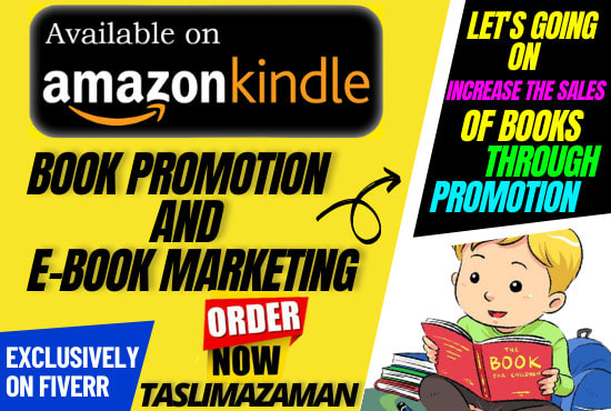 Gig Preview - Do book promotion and kindle marketing