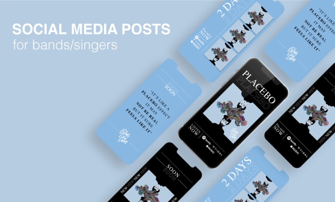 Gig Preview - Design social media content for artists, bands, producers, studios