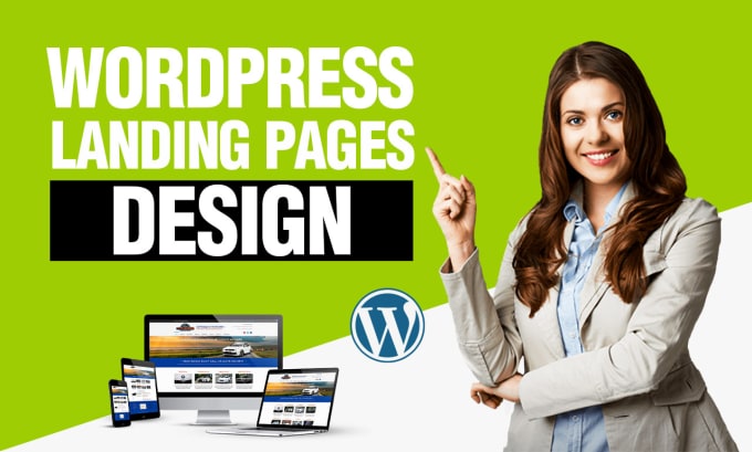 Gig Preview - Design responsive wordpress landing page with elementor pro