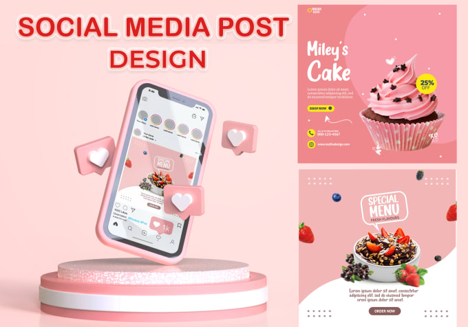 Gig Preview - Design premium quality social media post templates, infographics