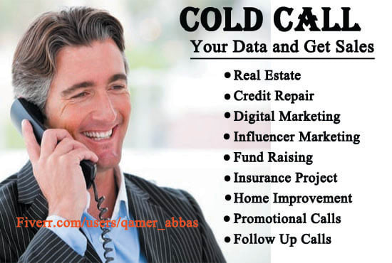 Gig Preview - Do cold calling for appointment setting and sales