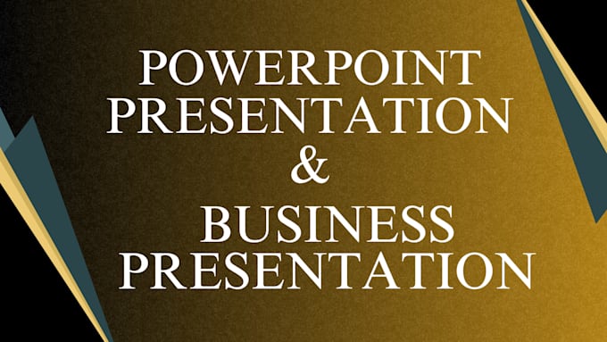 Gig Preview - Professionally design and format powerpoint presentations