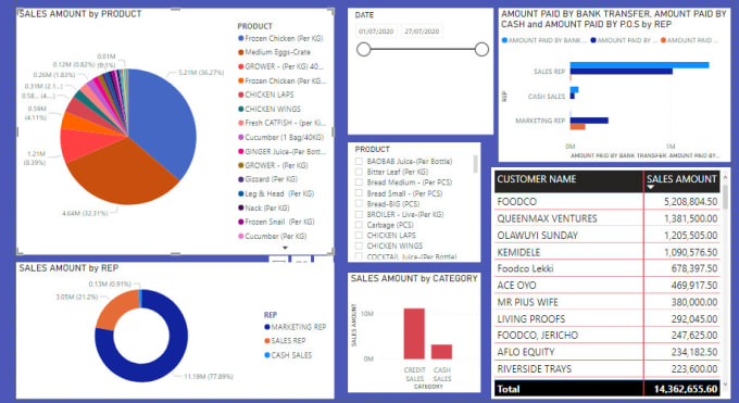 Gig Preview - Do data and info visualization using charts and graphs