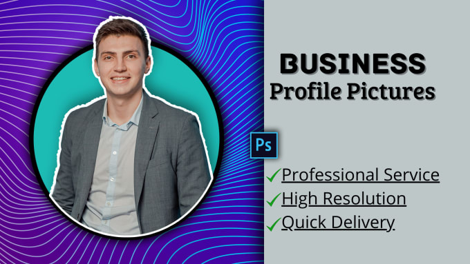 Gig Preview - Design professional business profile pictures