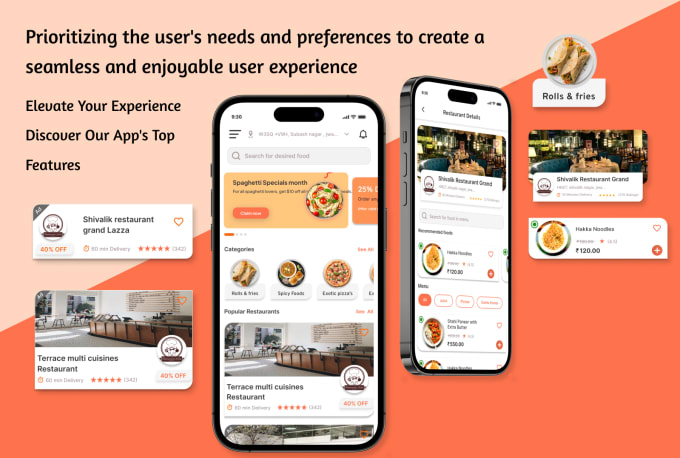 Gig Preview - Develop multi restaurant food delivery app like uber eats, doordash, grubhub