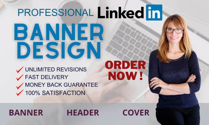 Gig Preview - Design your linkedin banner, header and cover