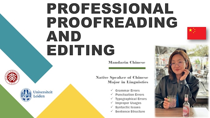 Bestseller - proofread and edit your writing work in chinese