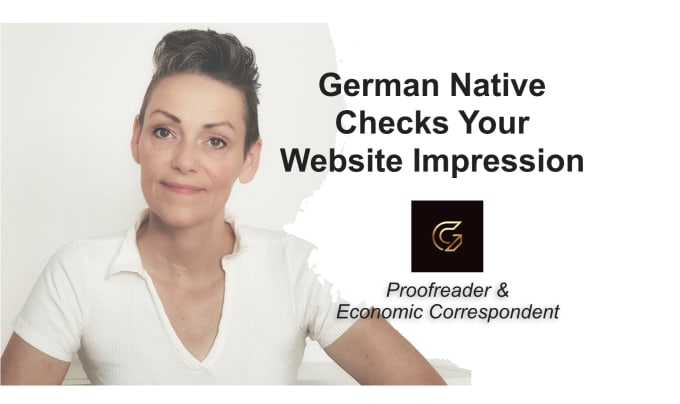 Gig Preview - Revise german website content and structure