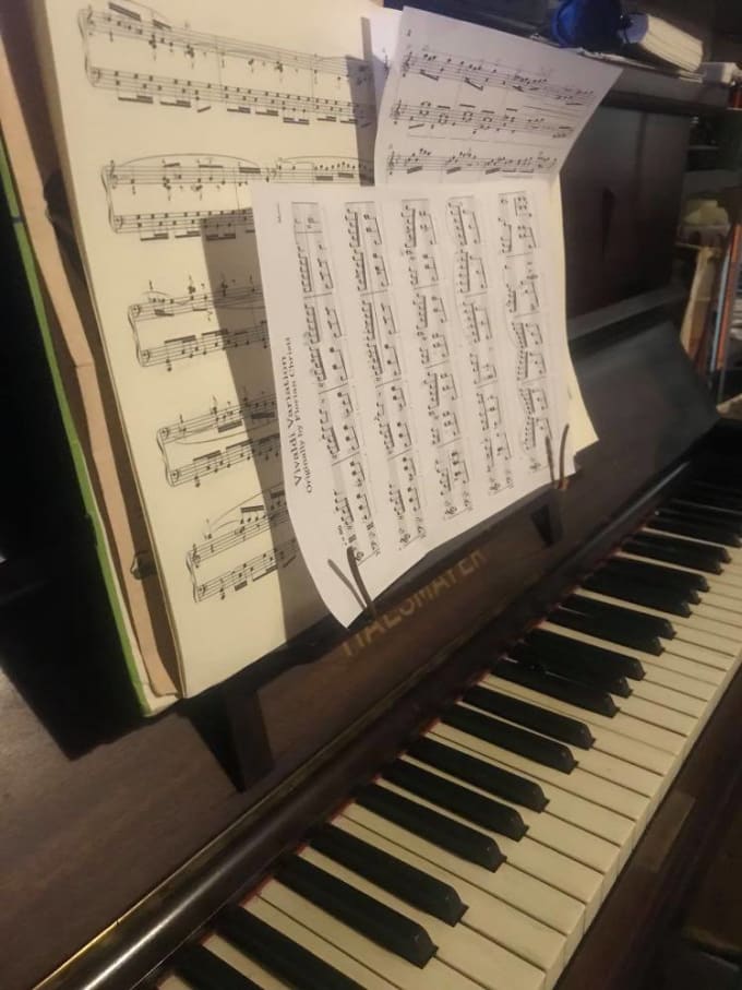 Gig Preview - Compose an original piece of piano music for you