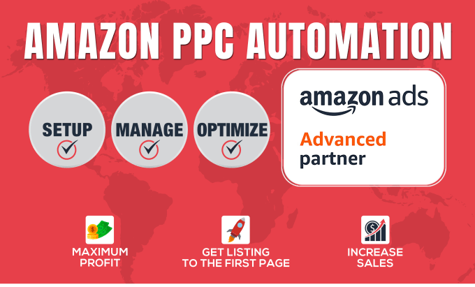 Gig Preview - Setup manage and optimize amazon ppc campaigns sponsored ads