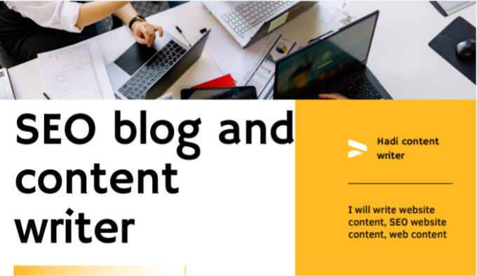 Gig Preview - Write SEO blog, website and unique content writing