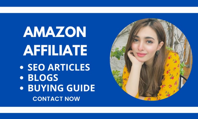 Gig Preview - Write amazon affiliate SEO articles, blogs, and buying guide