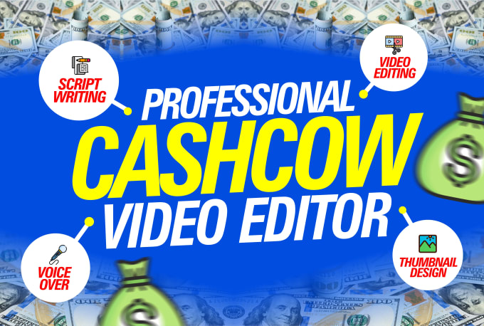 Gig Preview - Be your youtube cashcow video editor