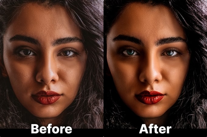 Gig Preview - Do high end portrait retouching and photoshop editing