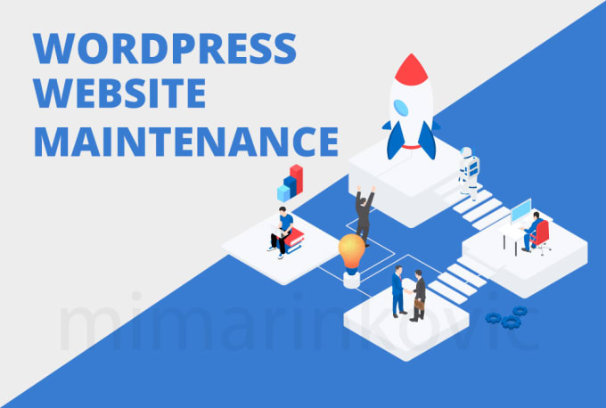 Gig Preview - Do website maintenance for your wordpress and woocommerce site