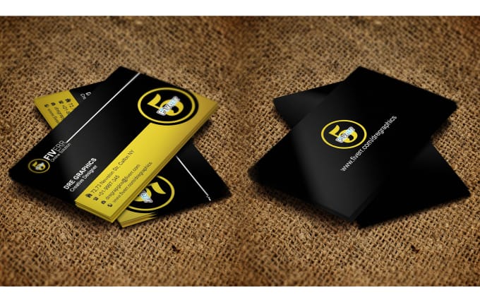 Gig Preview - Design PROFESSIONAL 2sided business card in 24hours