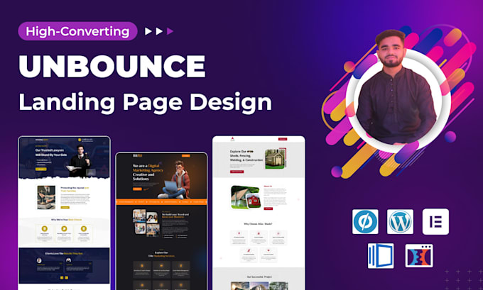 Gig Preview - Create an awesome unbounce landing page