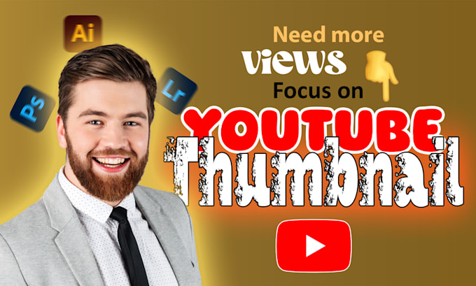 Gig Preview - Do amazing clickbait youtube thumbnail design