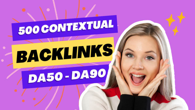 Gig Preview - 250 SEO contextual backlinks with da 50 or higher