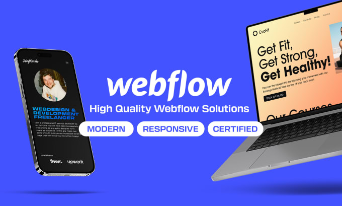 Bestseller - design and develop custom webflow websites as a webflow expert