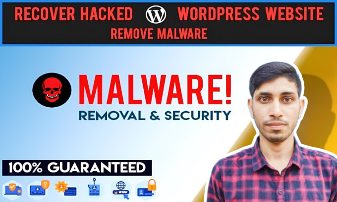 Gig Preview - Remove wordpress malware from your full server, recover hacked website