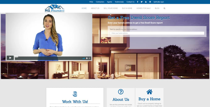 Gig Preview - Design real estate investor website in 7 days