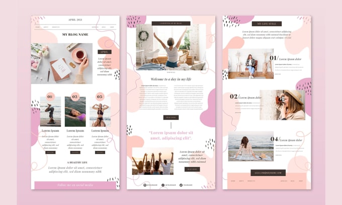 Gig Preview - Design canva editable business marketing email newsletter template