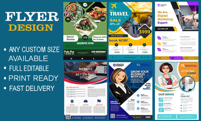 Gig Preview - Design professional  business flyer and brochure