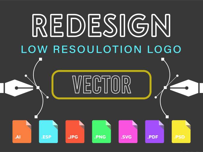 Gig Preview - Professional vector tracing and recreate your logo