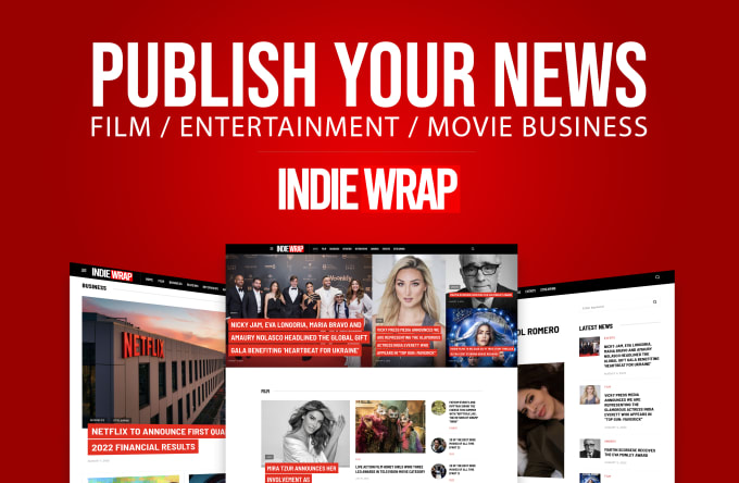 Gig Preview - Publish your film article or press release to top online movie magazine