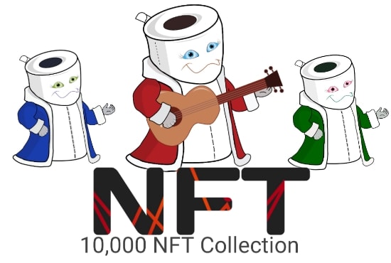 Gig Preview - Design character and randomly generated nft art collection