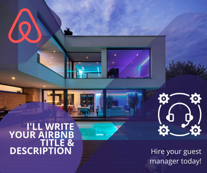 Gig Preview - Write your airbnb listings description