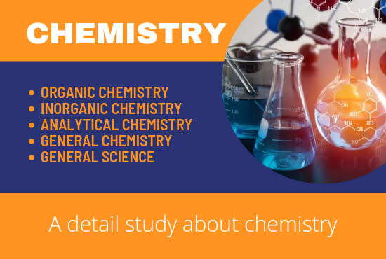 Gig Preview - Be your chemistry online tutor and assist in chemistry task