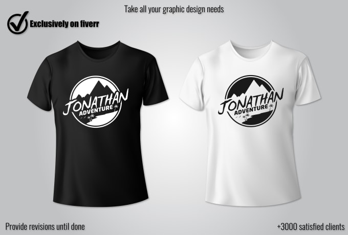 Gig Preview - Do custom vector graphic for your apparel design