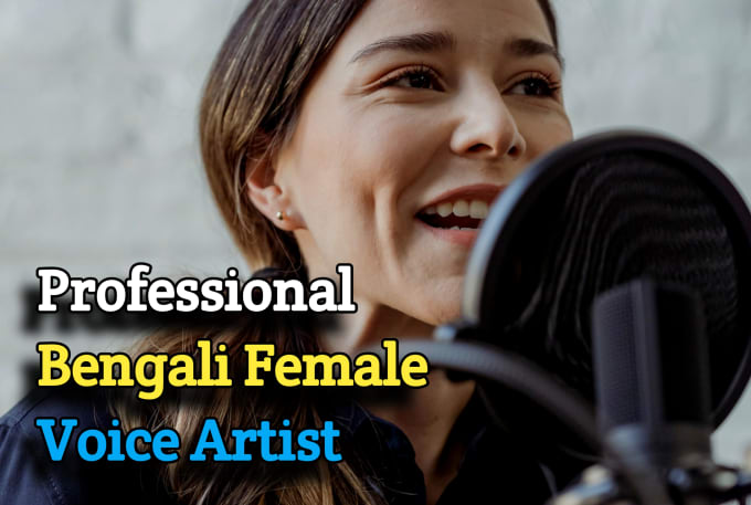 Gig Preview - Record bengali female voice over within 6 hours