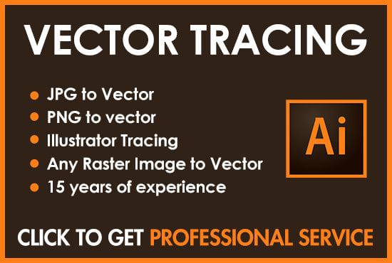 Gig Preview - Trace, edit, and create anything in adobe illustrator