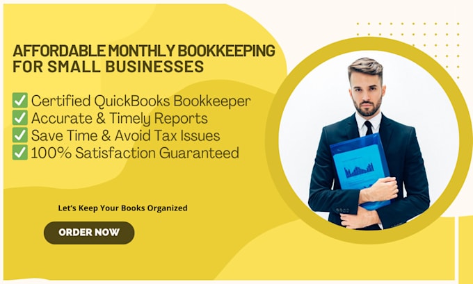 Gig Preview - Do expert quickbooks bookkeeping, bank reconciliation, and payroll services