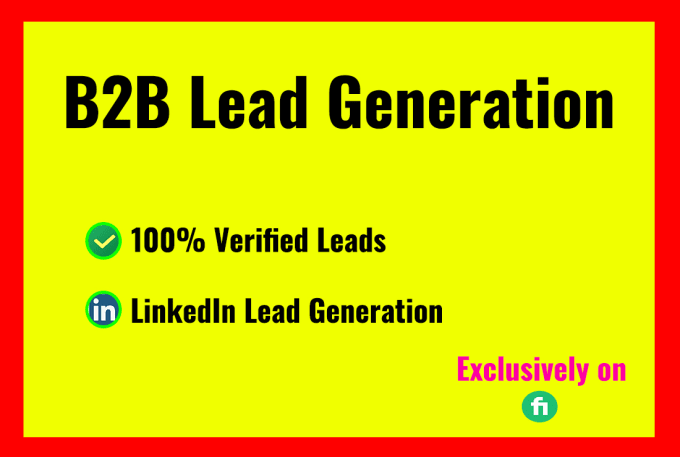 Gig Preview - Provide targeted b2b lead generation, prospect email list building