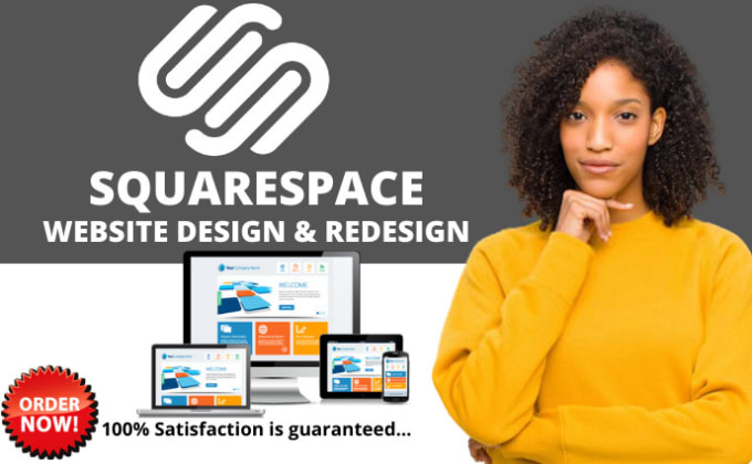 Gig Preview - Do squarespace website design, squarespace website redesign, landing page