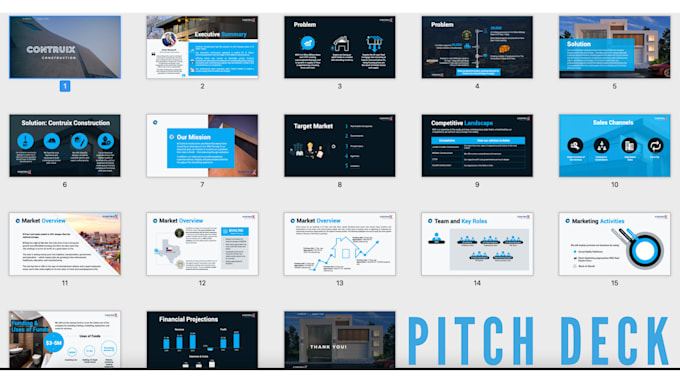 Gig Preview - Create a winning pitch deck presentation to wow investors